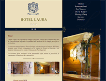 Tablet Screenshot of hotellauraroma.it